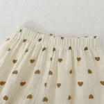 【73-110】ロンパース or ワンピース ベビー 女の子 ハート柄 - 画像 (25)
