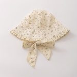 【GOODS】帽子 リボン付き 小花 ボンネット　 - 画像 (5)