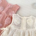 【66-90】 二点セット 可愛い ローズ 女の子 おしゃれ ワンピース&ロンパース - 画像 (14)
