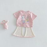 【80-150】Tシャツ 可愛い ドット 女の子 トップス - 画像 (11)