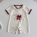 【66-90】ロンパース イチゴ 可愛い ベビー服 - 画像 (11)