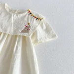 【66-130】ワンピース or ロンパース ベビー 女の子 可愛い刺繍 - 画像 (12)