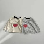 【73-100】シャツ ベビー りんご柄 着やすい - 画像 (8)