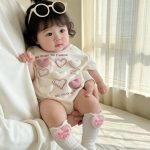 【66-90】ロンパース ハート 可愛い おしゃれ 赤ちゃん - 画像 (15)