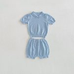 【73-110】セットアップ パステルカラー 通気 着心地良い - 画像 (7)