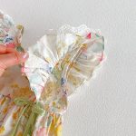 【66-90】ロンパース ベビー 女の子 チューリップ - 画像 (9)