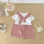 【73-110】セットアップ ショール付きTシャツ&パンツ - 画像 (12)