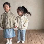 【73-100】アウター ベビー 韓国風 ナチュラル カジュアル - 画像 (11)