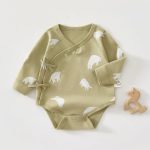 【66-90】ロンパース ネコ柄 コットン 肌に優しい 赤ちゃん 可愛い - 画像 (4)