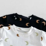 【73-100】半袖 Tシャツ ベビー 韓国風 月柄 - 画像 (11)