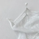 【66-90】ロンパース ベビー 女の子 韓国風 キャミ 小花柄 - 画像 (10)