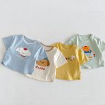 【73-110】Tシャツ カートゥーン 可愛い 女の子 トップス - 画像 (14)