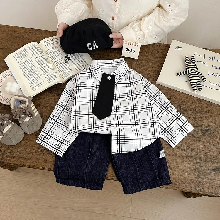 ff85c4310f150655567805b897b65a01_750x.webp 【73-120】チェク柄 シャツ or ボトムス ベビー 男の子 - 画像 (1)