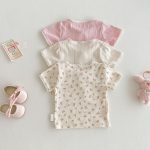【73-120】Tシャツ パステルカラー フラワー - 画像 (8)
