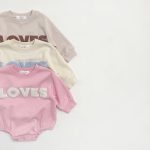 【66-100】ロンパース かわいい 「LOVES」 肌触り良い 出産祝い 赤ちゃん - 画像 (17)