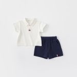 【80-120】セットアップ ベビー 男の子 POLOネック - 画像 (3)