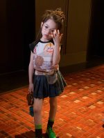 【90-150】半袖Tシャツ or スカート 女の子 おしゃれ カートゥーン - 画像 (8)