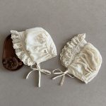 【GOODS】レースハット ベビー 女の子 クラシック風 薄手素材