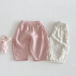 【73-120】パンツ 女の子 無地 おしゃれ ナチュラル - 画像 (3)