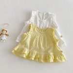 【73-120】トップス or パンツ 女の子 おしゃれ フリルデザイン - 画像 (4)