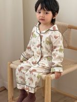 【100-160】ルームウェア パジャマ 男の子 前開き カートゥーン - 画像 (9)