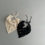【GOODS】ヘッドスカーフ ベビー 女の子 韓国風 キラキラ ヘアバンド - 画像 (4)