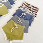 【73-100】セットアップ ベビー ナチュラル やわらか素材 - 画像 (10)