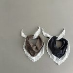 【GOODS】ヘッドスカーフ 女の子 チェック柄 通園・お出かけに - 画像 (6)