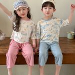 【100-150】ルームウェア キッズ 男女兼用 可愛い 動物柄 蒸れにくい - 画像 (3)