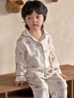 【100-160】ルームウェア パジャマ 男の子 前開き カートゥーン - 画像 (10)