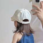 【GOODS】帽子 女の子 ベビー おしゃれ ドット柄 薄手素材 5-24ヶ月 - 画像 (7)