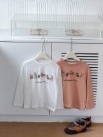 【100-170】長袖トップス 女の子 犬柄 カートゥーン 合わせやすい - 画像 (9)