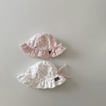【GOODS】帽子 ベビー 可愛い チェリー柄 日焼け防止 ハット - 画像 (5)