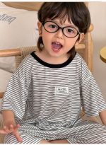 【90-160】パジャマ ルームウェア 男の子 半袖 やわらか素材 ゆったり - 画像 (9)