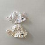【GOODS】帽子 ベビー 可愛い チェリー柄 日焼け防止 ハット - 画像 (6)