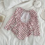 【90-150】水着 女の子 カートゥーン小花柄 ビーチ スイムウェア - 画像 (10)