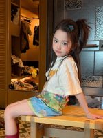 【90-150】半袖Ｔシャツ or スカート 女の子 犬柄 落書き - 画像 (7)
