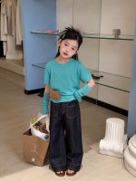 【100-170】ニット トップス 女の子 韓国風 おしゃれ トレンド - 画像 (3)