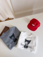 【90-160】半袖Tシャツ 女の子 ねこ柄 可愛い カジュアル - 画像 (12)