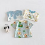 【73-120】半袖Ｔシャツ ベビー 男の子 カートゥーン - 画像 (5)