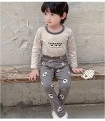 【90-160】ルームウェア パジャマ 男の子 ナチュラル ふんわり素材 - 画像 (5)