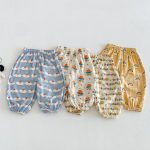 【73-120】パンツ ベビー カートゥーン 通気性抜群 履きやすい