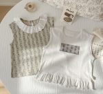【100-170】パジャマ 綿95% ノースリーブ 女の子 花柄 キッズ 部屋着 エアコン対策 ルームウェア - 画像 (15)