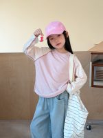 【100-170】長袖トップス 女の子 日焼け防止 涼しく快適