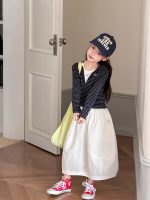 【100-170】ミディ丈スカート 女の子 韓国風 ガーリー ふんわり - 画像 (5)