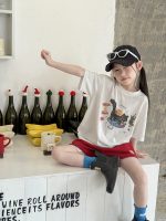 【100-170】半袖Tシャツ 女の子 カートゥーン 合わせやすい - 画像 (9)