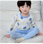 【90-160】ルームウェア パジャマ 男の子 ナチュラル ふんわり素材 - 画像 (6)