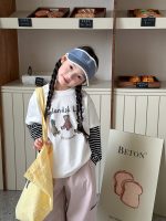 【100-170】長袖トップス 女の子 カートゥーン レイヤード風 - 画像 (7)