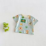 【73-120】半袖Ｔシャツ ベビー 男の子 カートゥーン - 画像 (7)