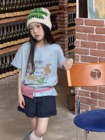 【90-160】半袖Tシャツ 女の子 トレンド プリント コーデの主役に - 画像 (5)